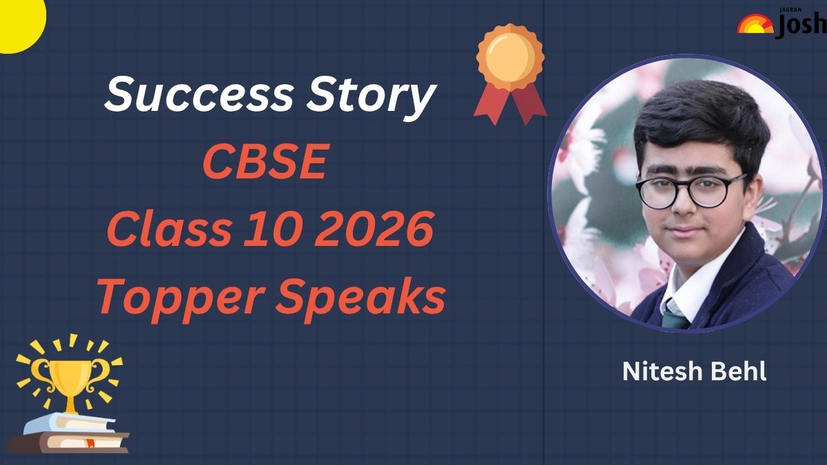 CBSE 10th Topper 2026 Nitesh Behl